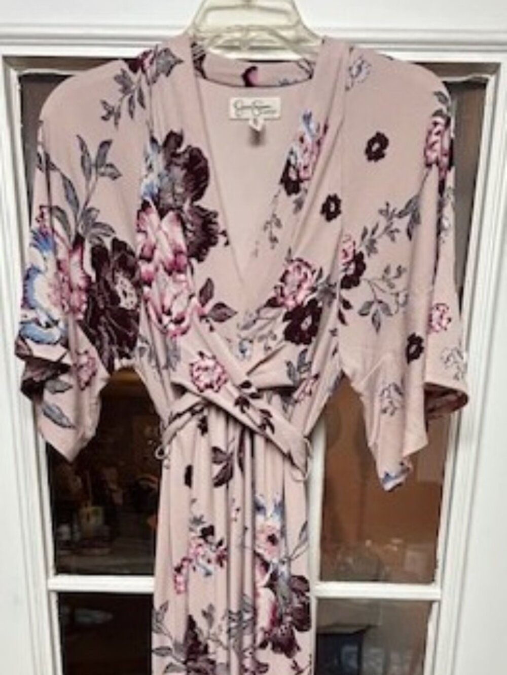 Jessica Simpson Floral Maternity Dress, Maxi, Size Small